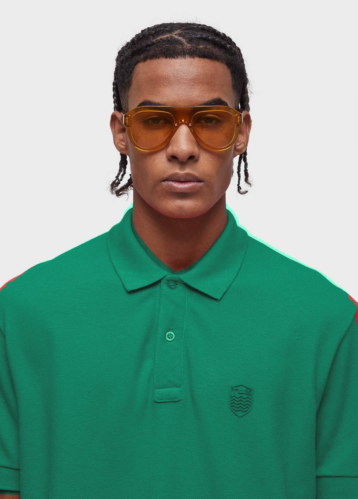 EMBOSSED CREST POLO SHIRT