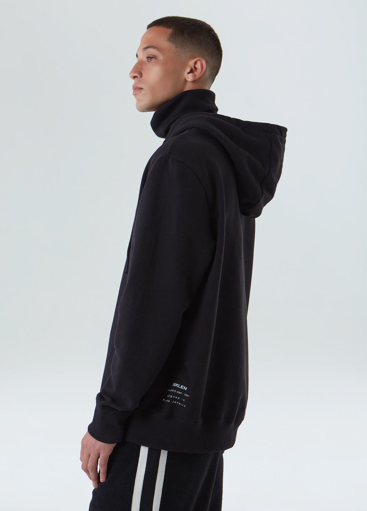 SOLID HIGH NECK SWEATSHIRT ACTUAL