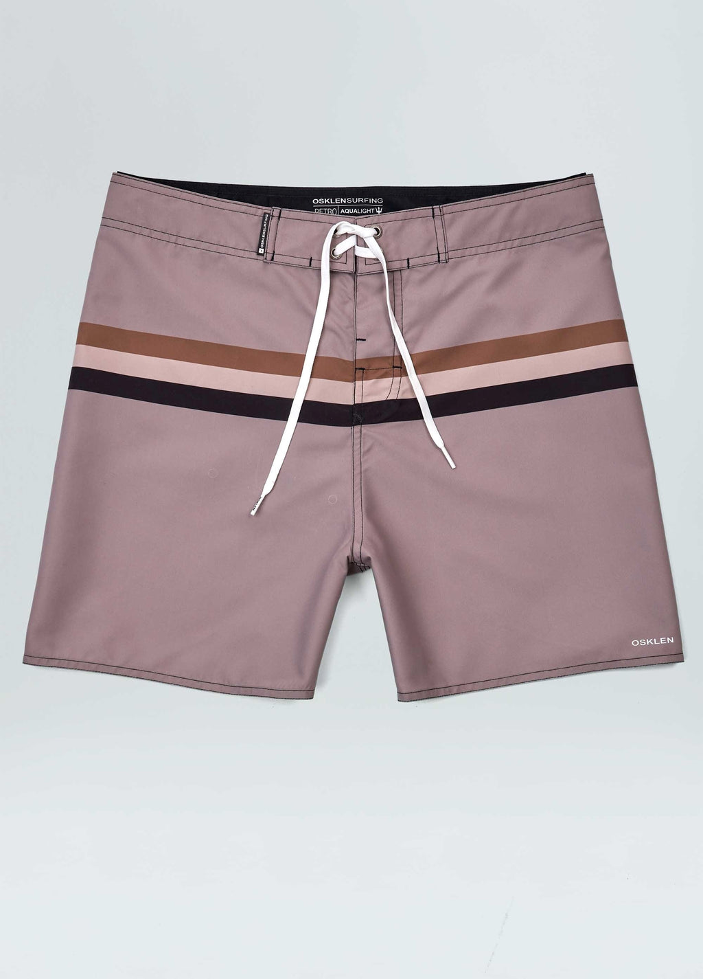 Bermuda Surf Soho Stripes Bege/Preto – Osklen – foto 7