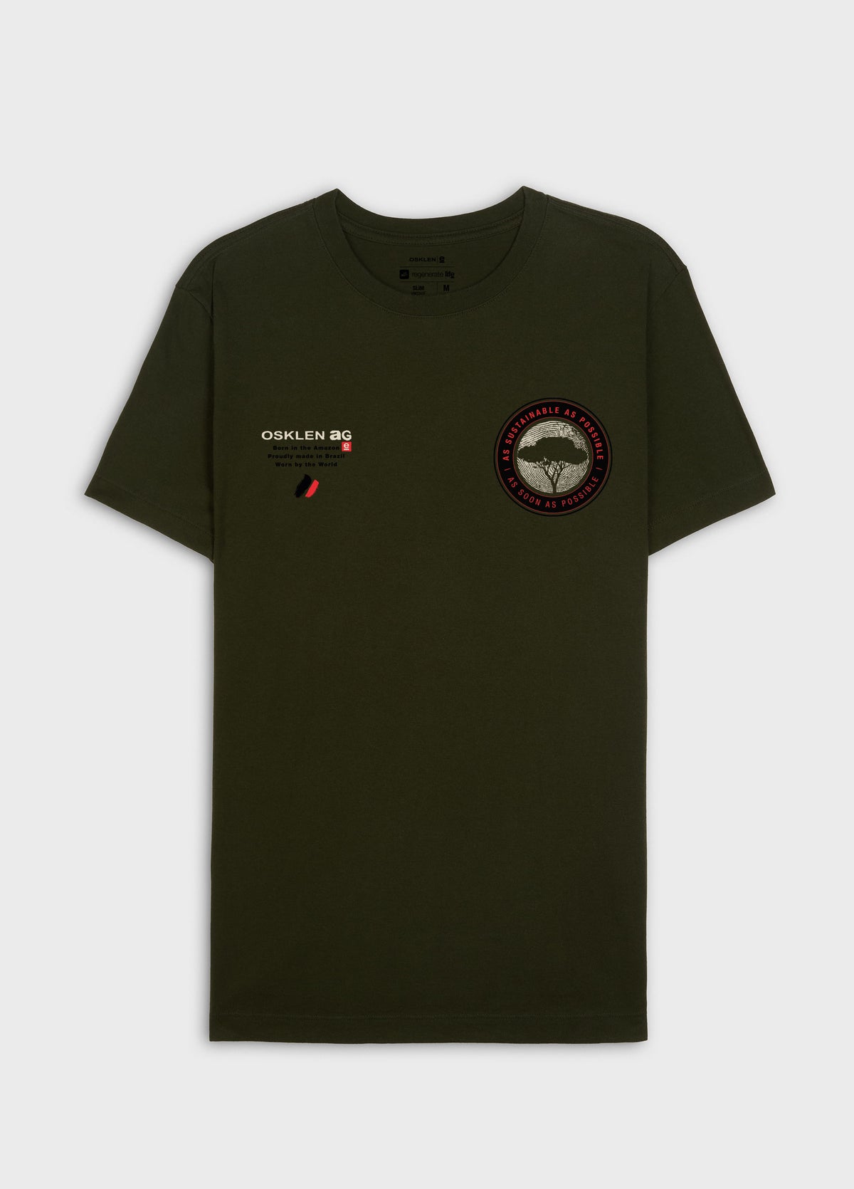 T-SHIRT VINTAGE AG BADGE SS