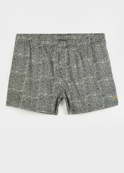 VINTAGE CORAL BEACH SHORTS