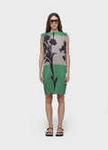 NIPO PLEATED SHORT DRESS