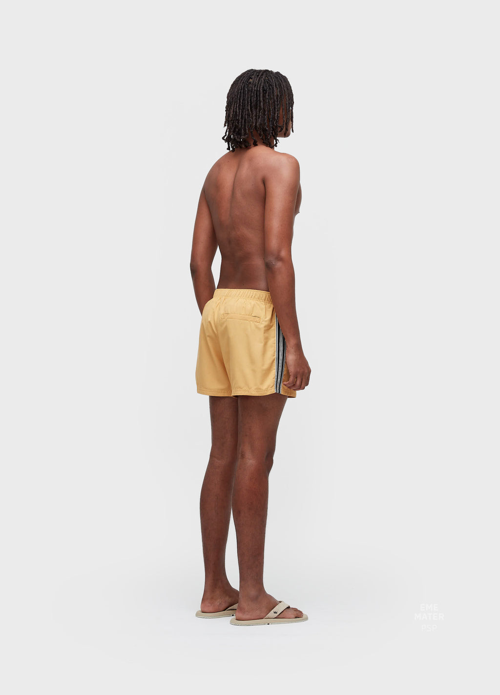 Resort Short Califórnia Stripes Damasco/Cru – Osklen – foto 4