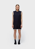 OUTLINE DOUBLE SWEATSHIRT DRESS