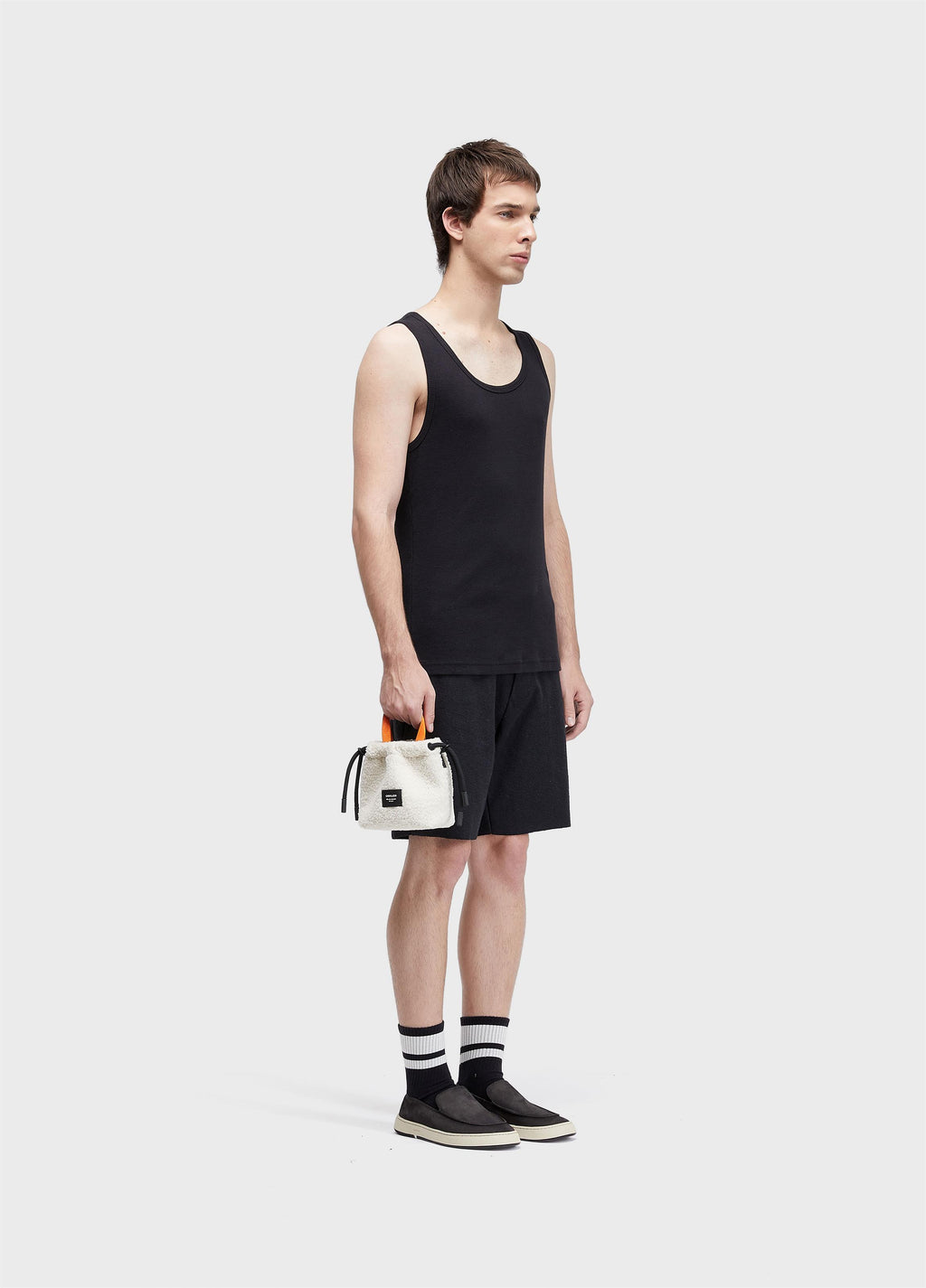 E-BASICS RIB TANK TOP