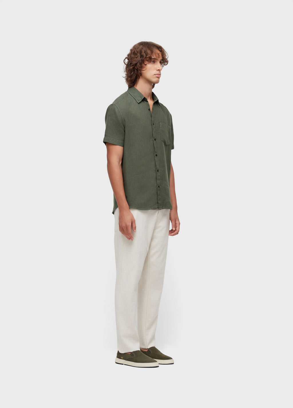 CLASSIC LINEN SHORT SLEEVE SHIRT