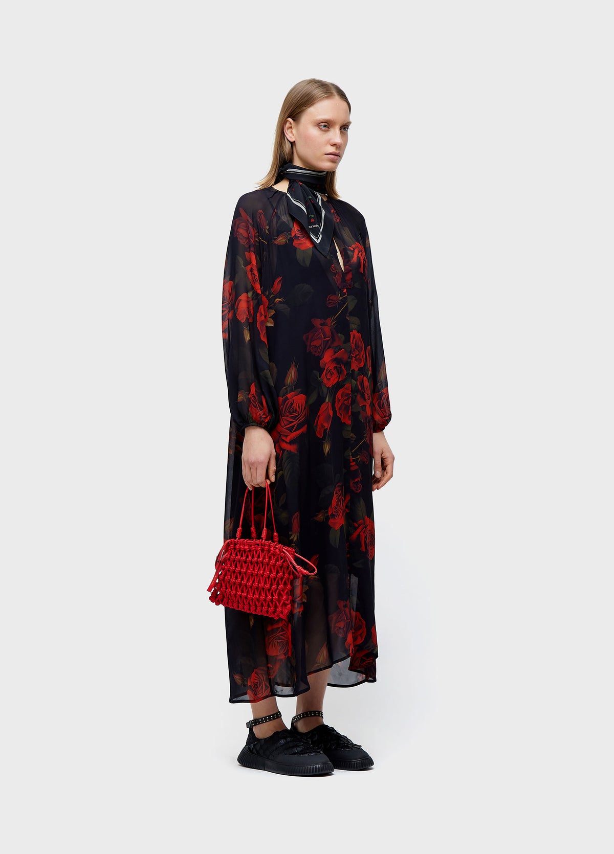 VINTAGE ROSE LONG DRESS