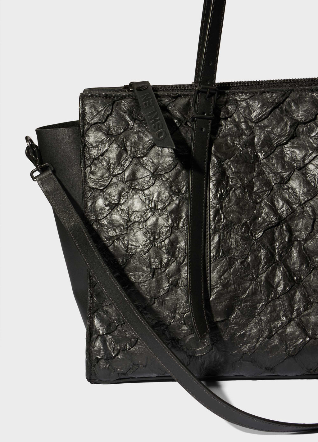 Bolsa Pirarucu Nab Preto/Preto – Osklen – foto 8