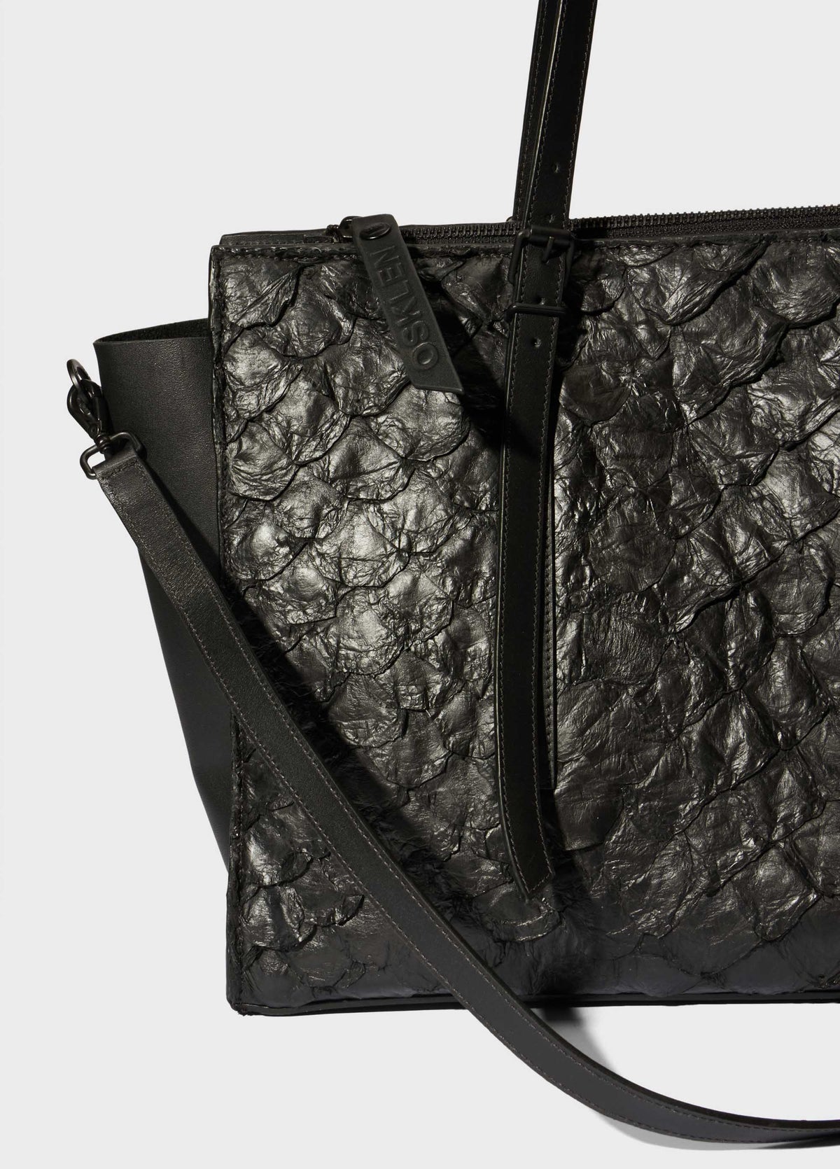 Bolsa Pirarucu Nab Preto/Preto – Osklen – foto 8