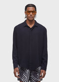 COTTON WAVY LONG-SLEEVED SHIRT
