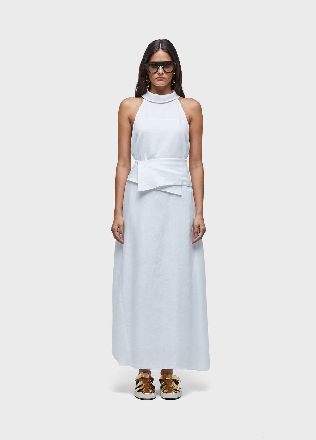 LONG SMOKING DRESS