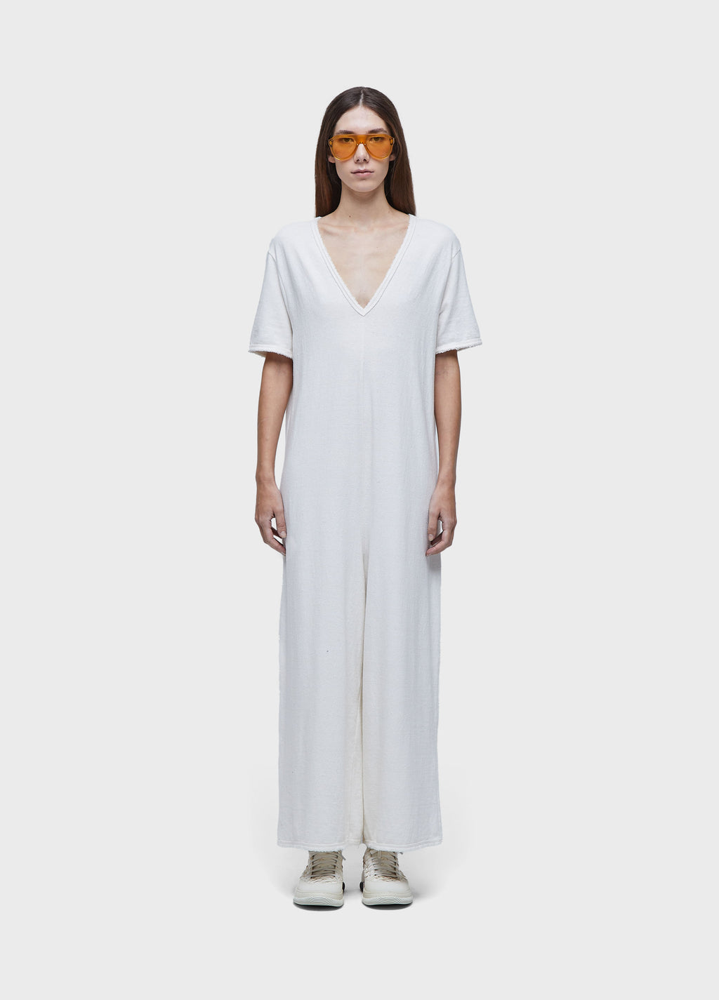 FRAYED RUSTIC JUMPSUIT