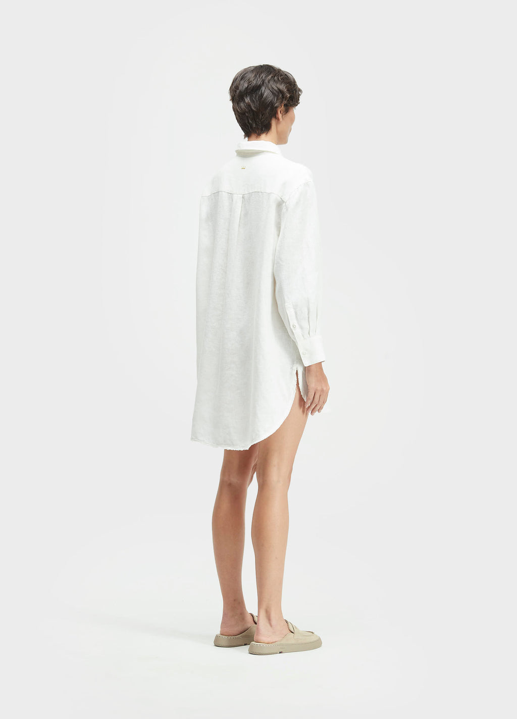 VESTIDO CHEMISE LINEN