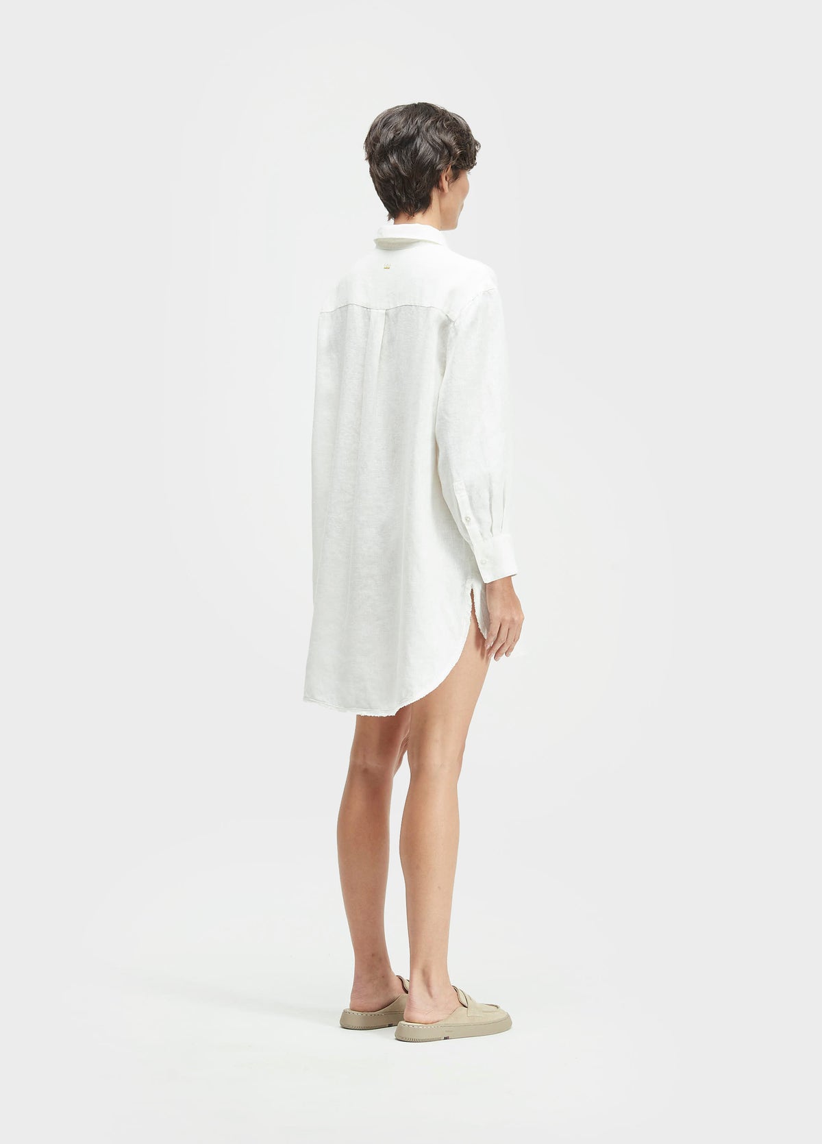 VESTIDO CHEMISE LINEN