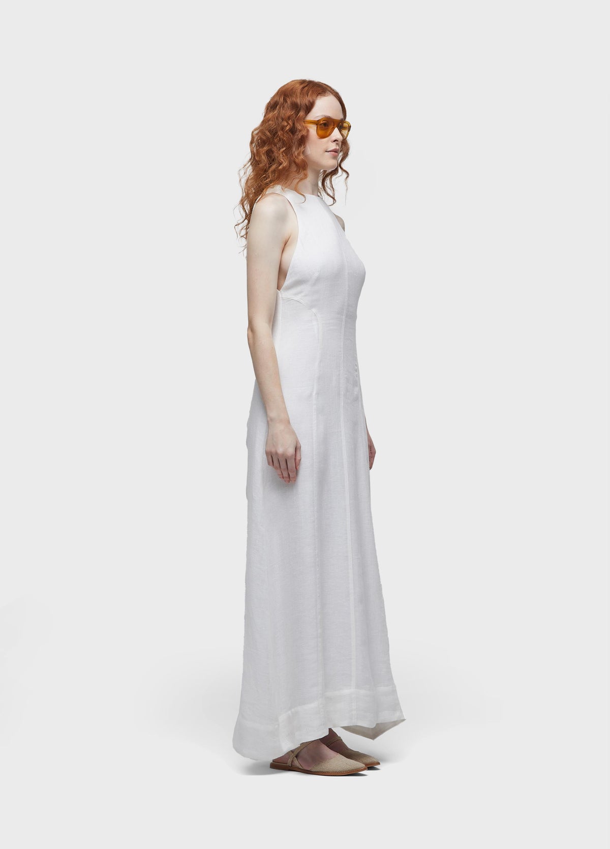 LINEN DRESS