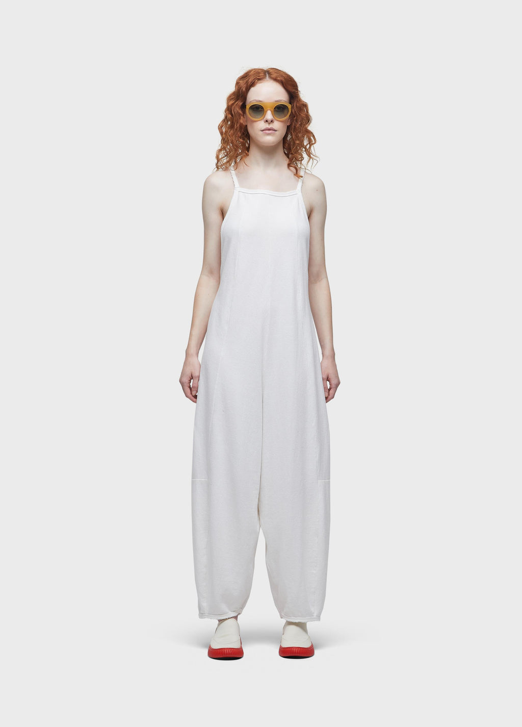 FRAYED RUSTIC NAKED BACK JUMPSUIT