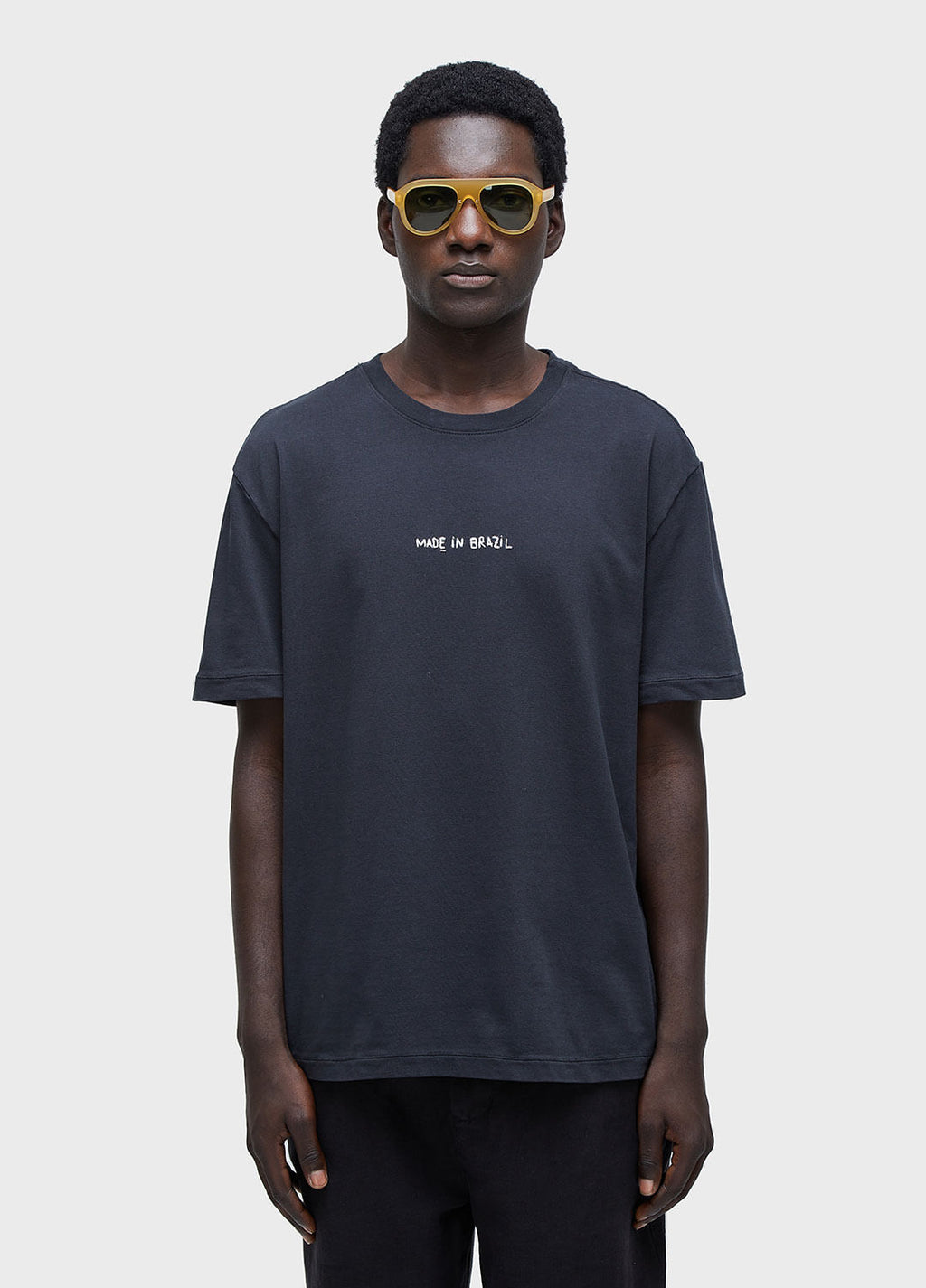 T-SHIRT MADE IN BRAZIL EMBROIDERED MC