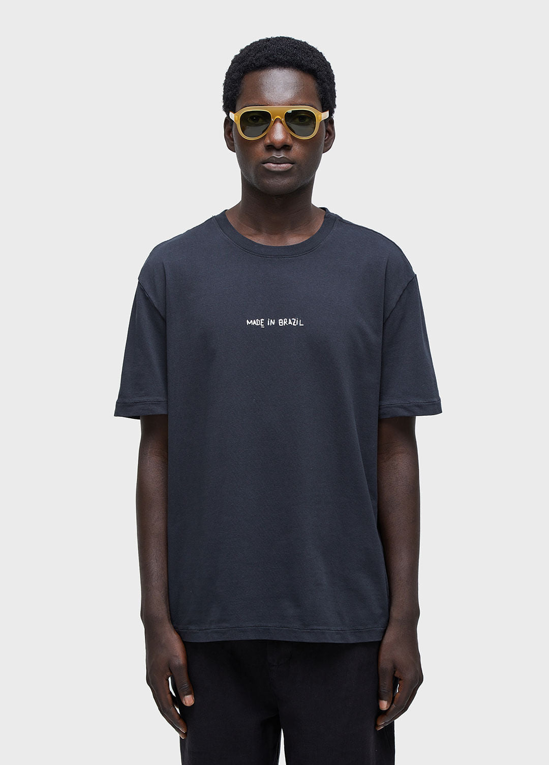 T-SHIRT MADE IN BRAZIL EMBROIDERED MC