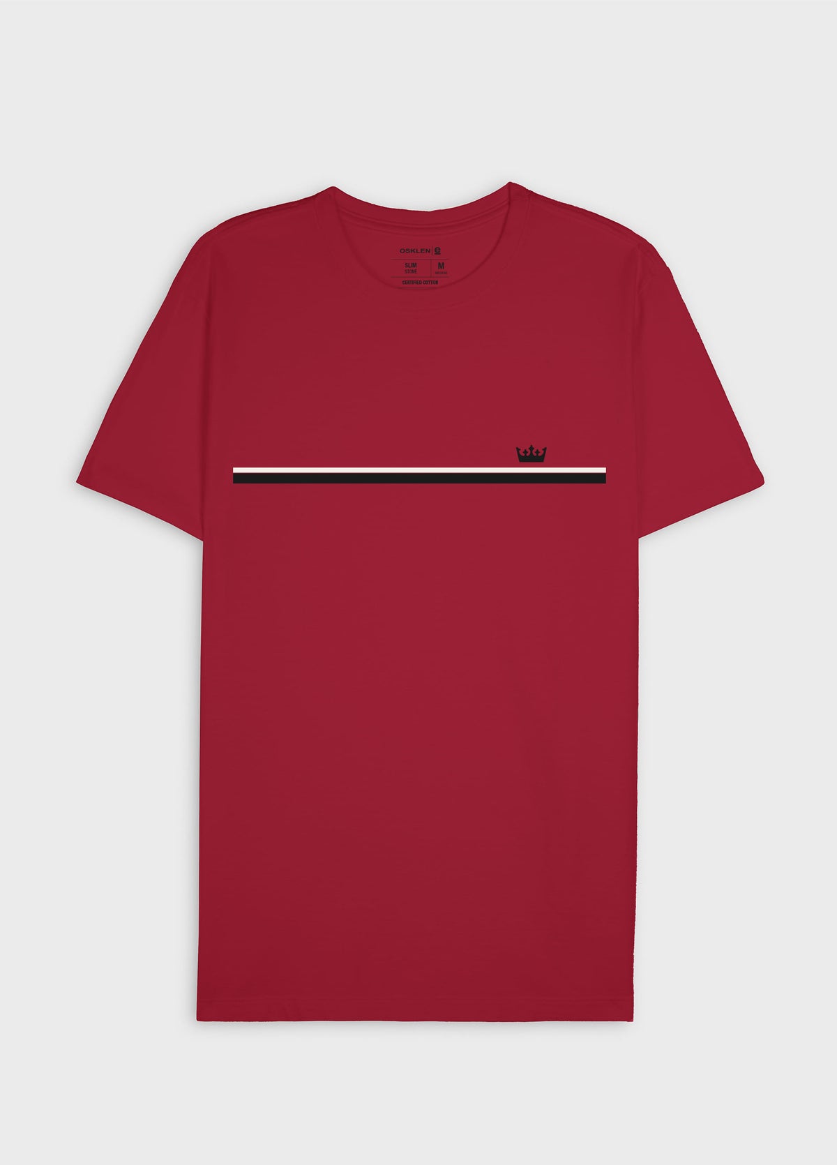T-SHIRT SLIM VINTAGE LIST RIVA COROA MC