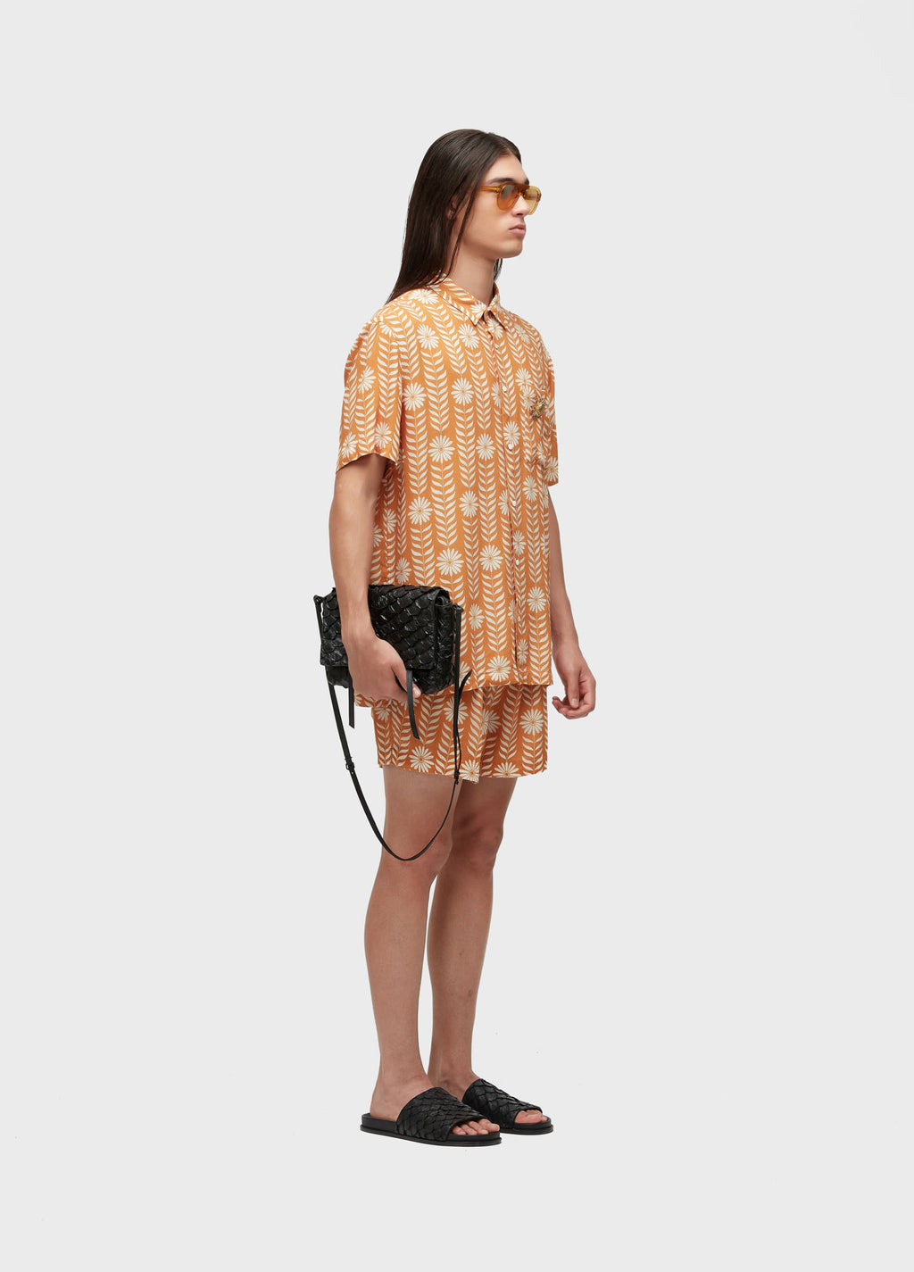 Short PJ Daisy Amarelo/Off-White – Osklen – foto 4