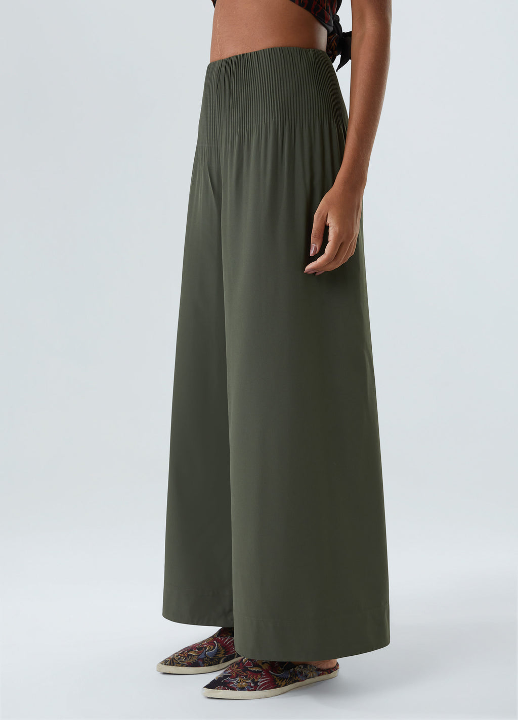 PLEATED PANTS