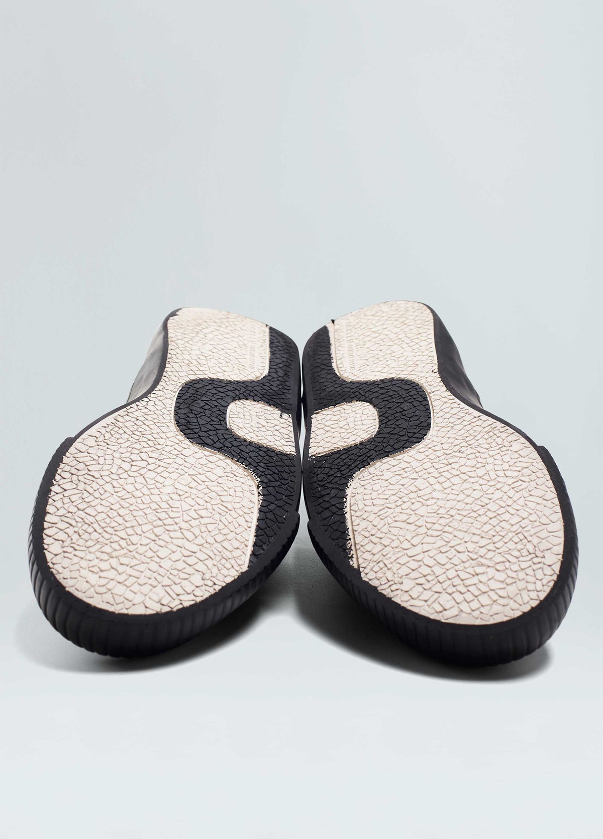 CANVAS SLIP-ON SNEAKERS BLACK SOLE M