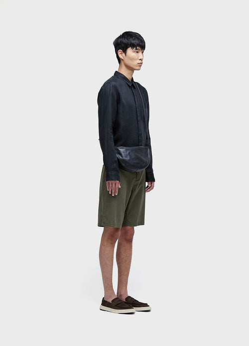 BASIC LINEN TAILORED SHORTS
