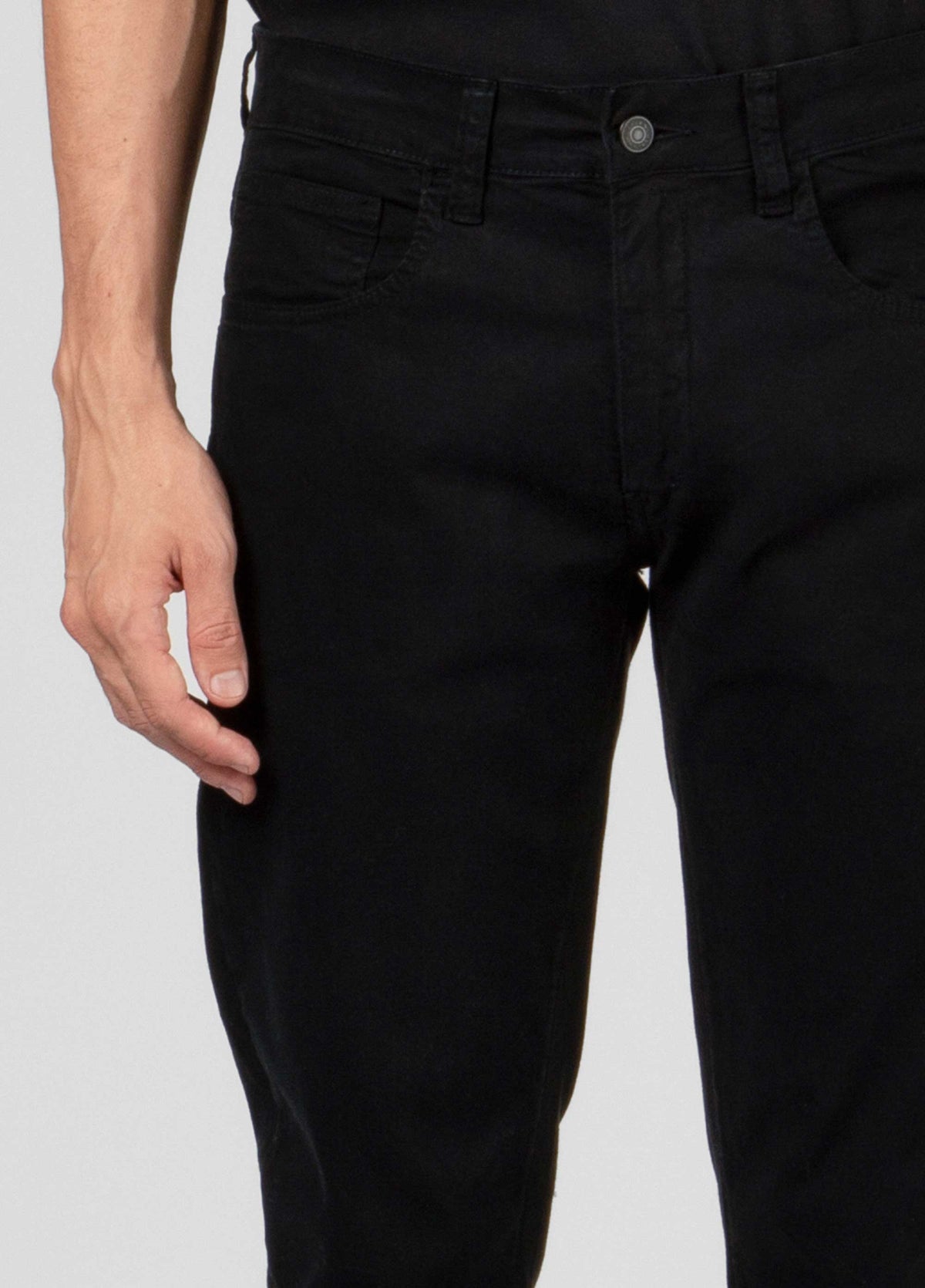 PLAIN COLORED 5-POCKET JEANS