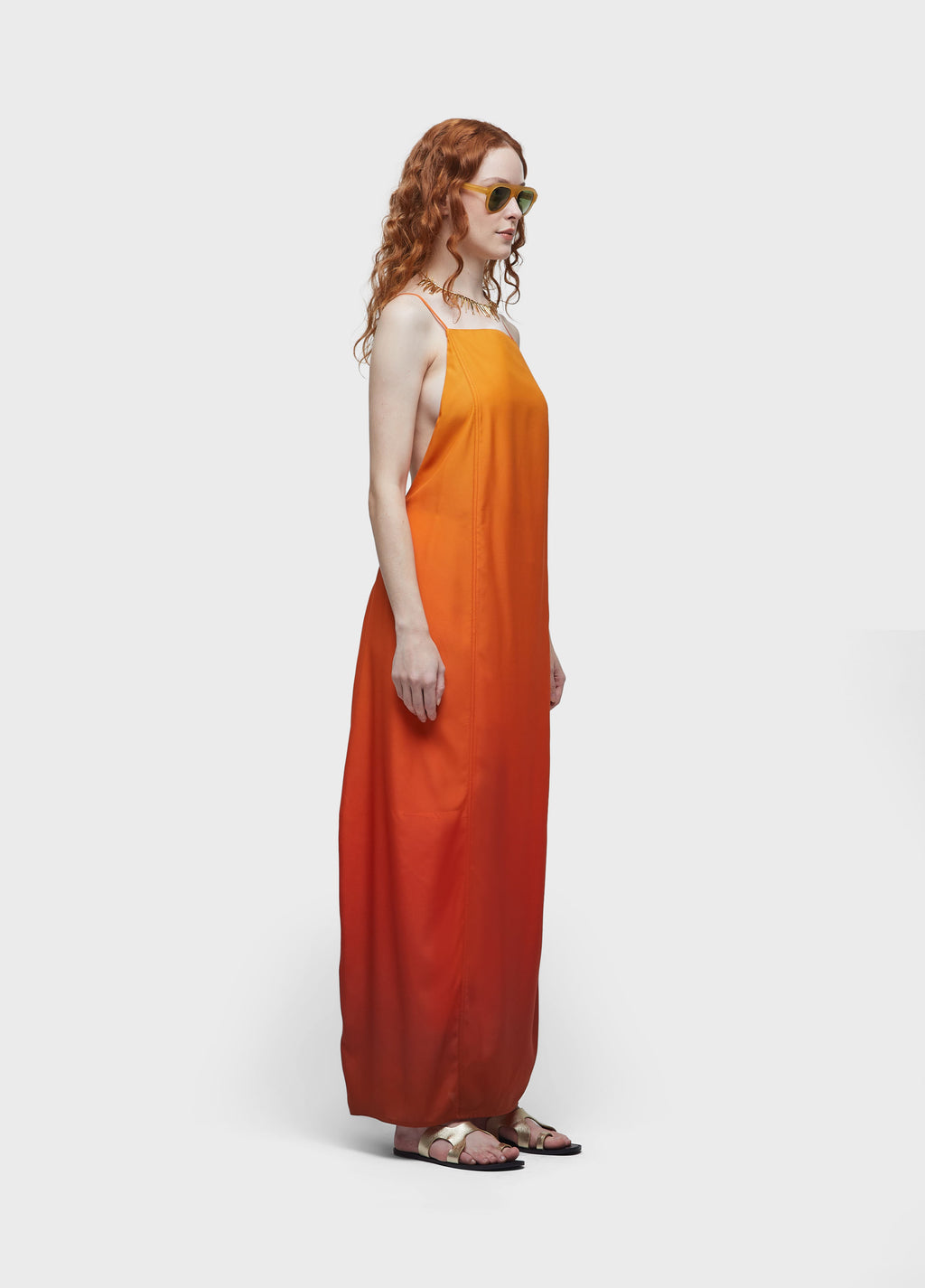 SUNSET BALLOON DRESS