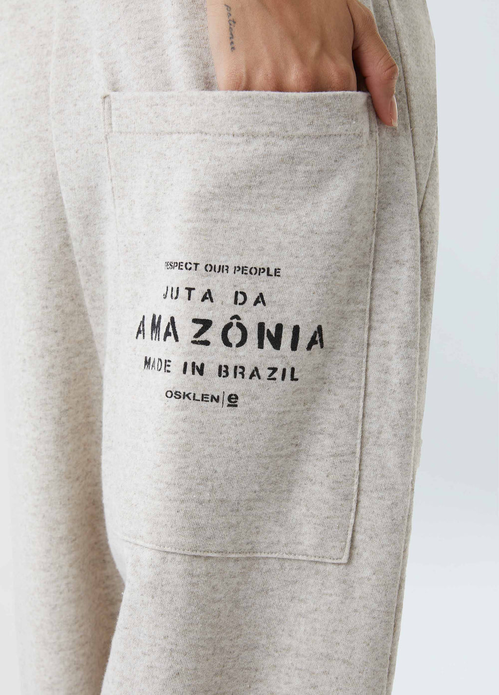 AMAZON JUTE FLEECE JUMPSUIT