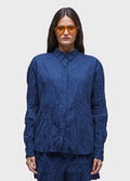 SHIRT LS TRICOLINE WRINKLED