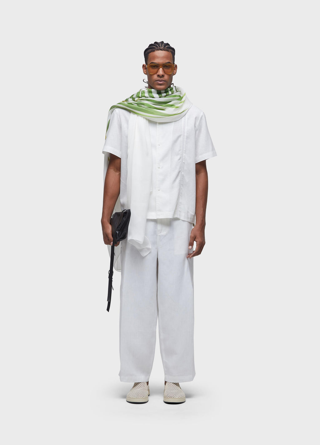 MARAU SHORT-SLEEVED LINEN SHIRT