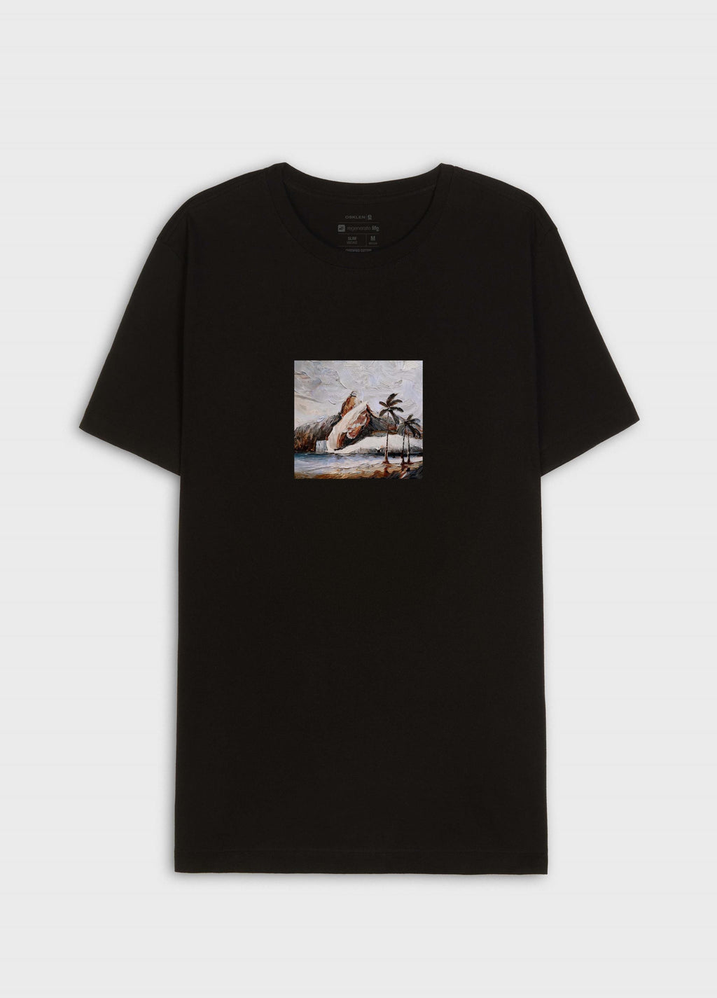 VINTAGE SLIM T-SHIRT RIO LANDSCAPE SHORT SLEEVE