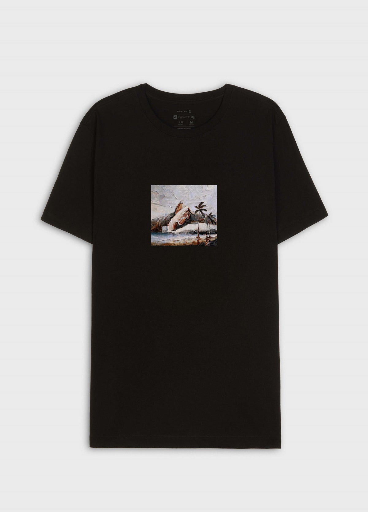 VINTAGE SLIM T-SHIRT RIO LANDSCAPE SHORT SLEEVE