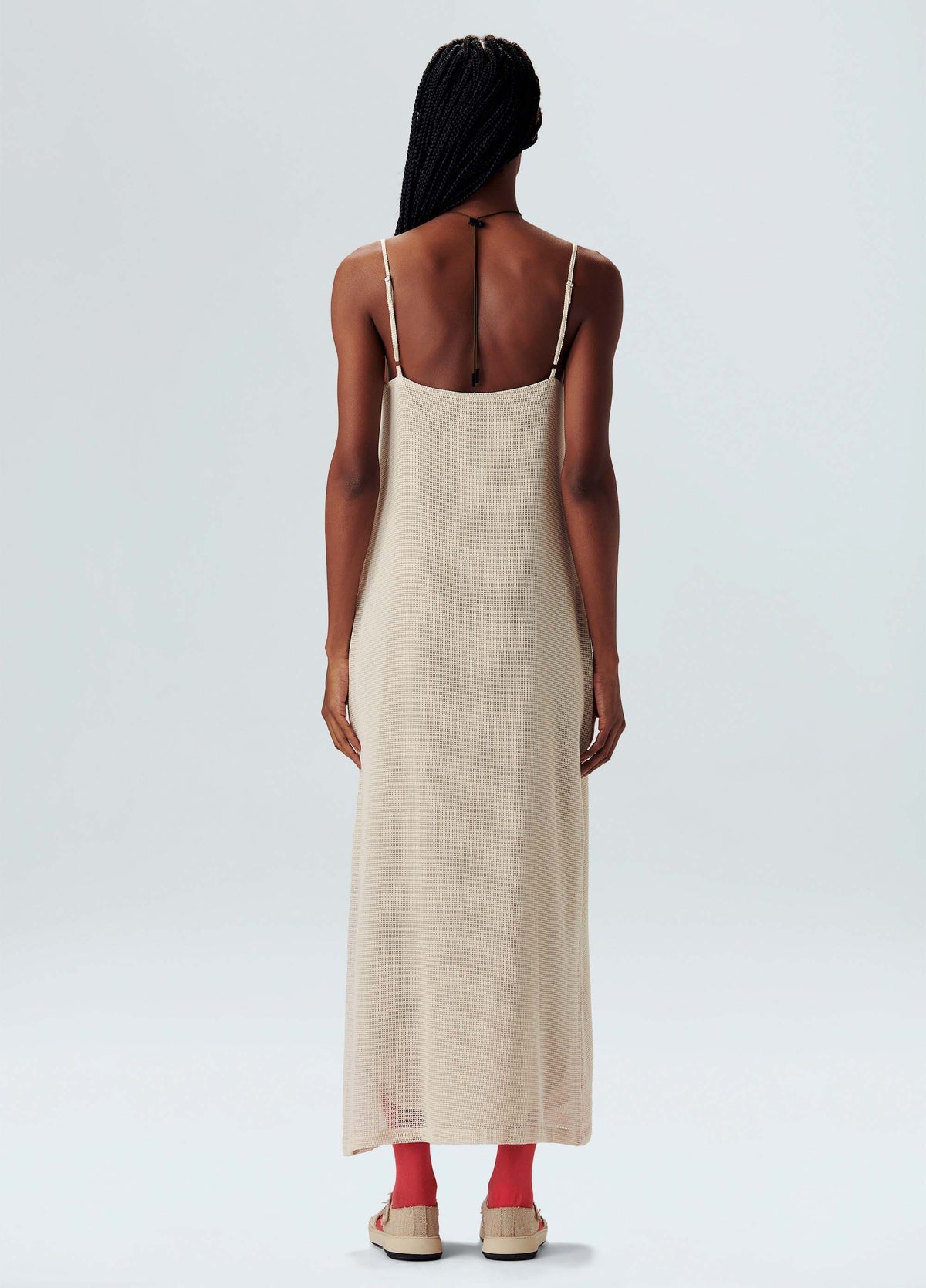 MESH LONG DRESS