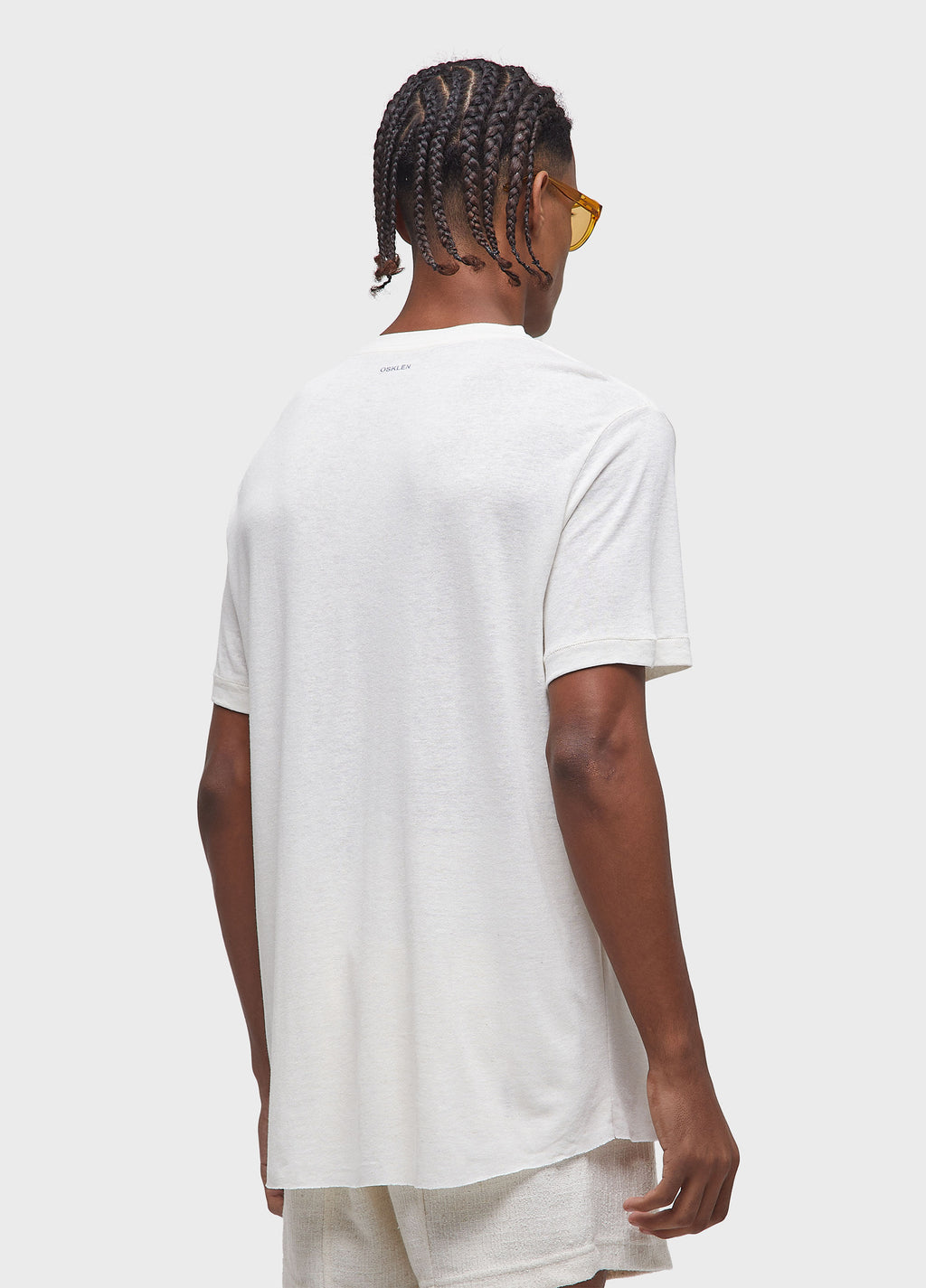 YEMANJÁ LIGHT LINEN SHORT-SLEEVED T-SHIRT