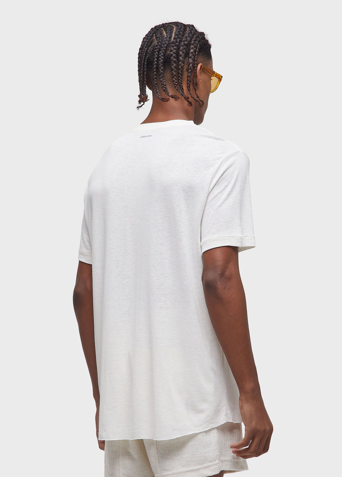 YEMANJÁ LIGHT LINEN SHORT-SLEEVED T-SHIRT