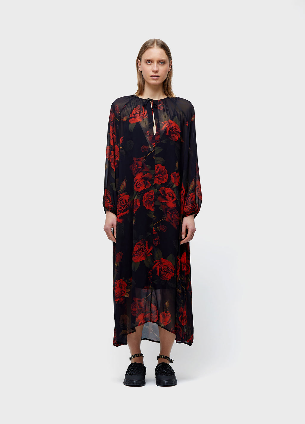 VINTAGE ROSE LONG DRESS
