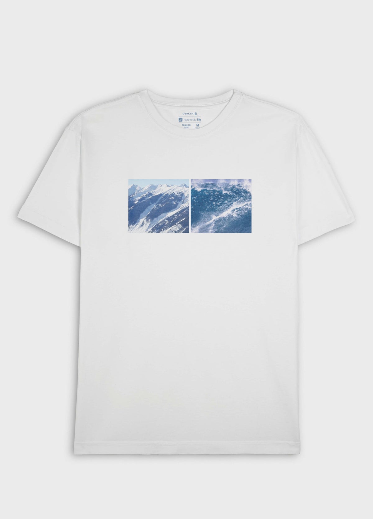 T-SHIRT STONE SNOW SEA MC