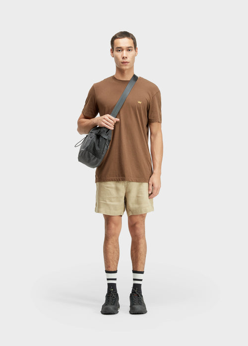 PURE LINEN TAILORED SHORTS