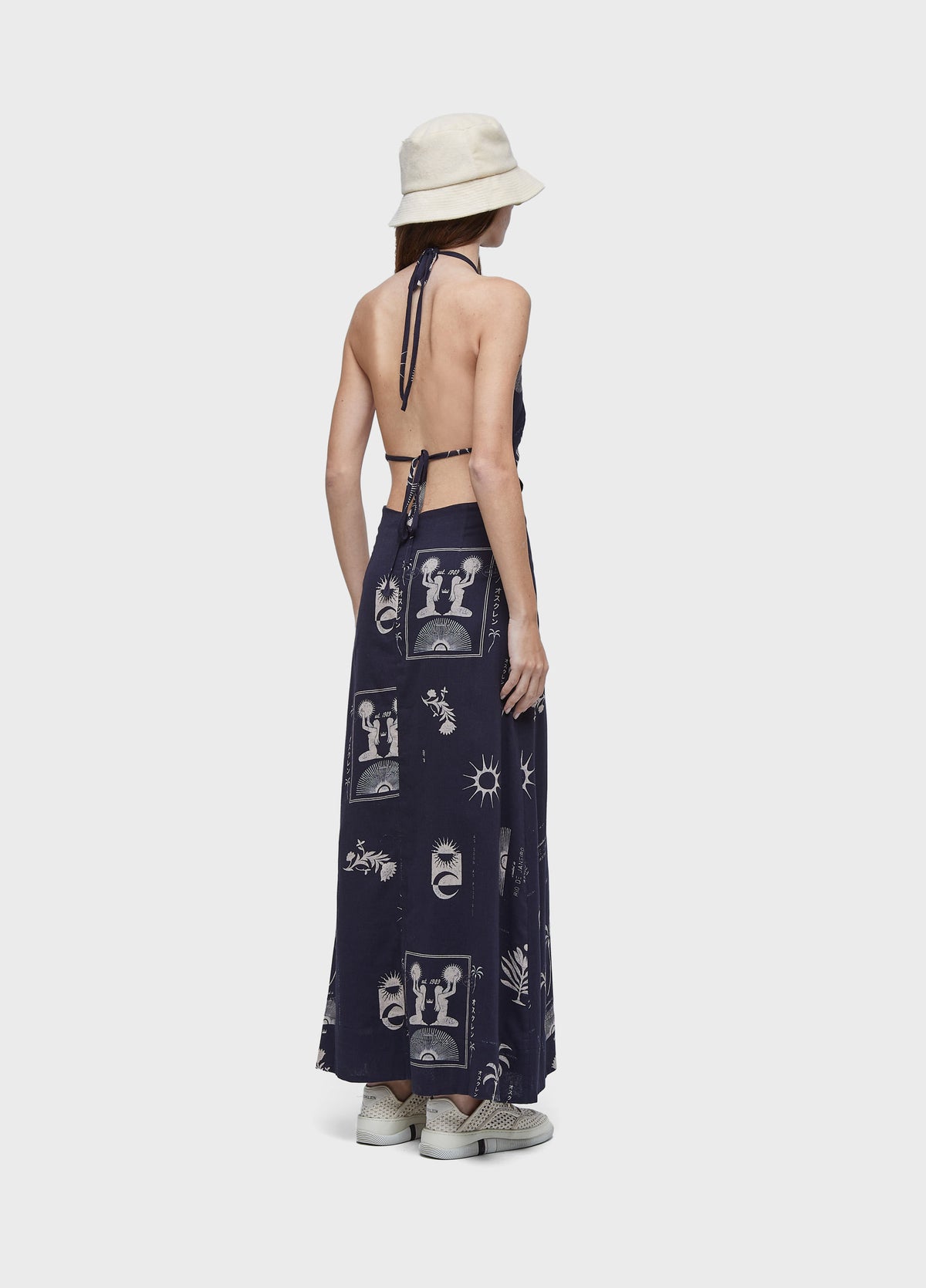 LONG TIE DRESS 1989