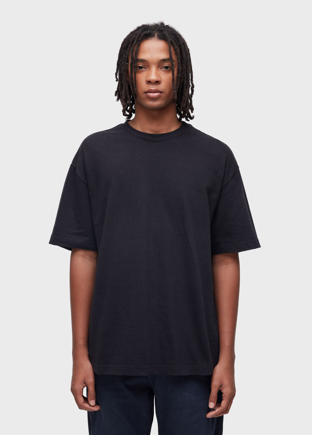 T-SHIRT OVER BACK YOKE SS