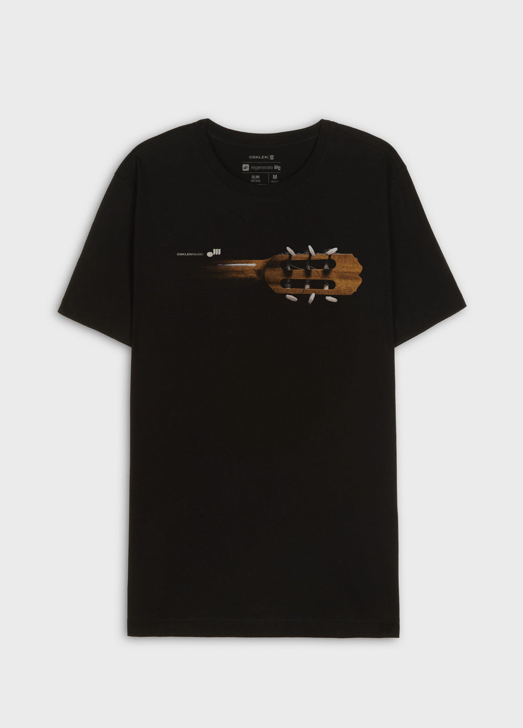 ACOUSTIC GUITAR VINTAGE SLIM T-SHIRT SS