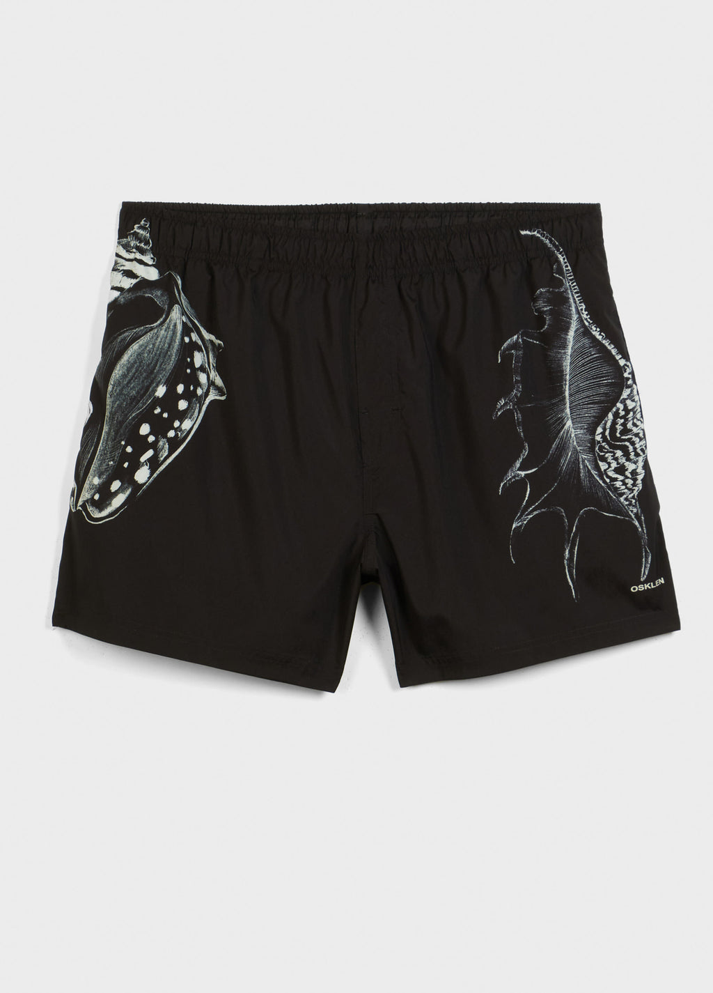 Beach Short Dark Shell Preto/Off-White – Osklen – foto 1