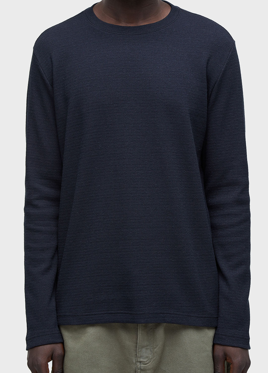 T-SHIRT RIBBED JUTA LS