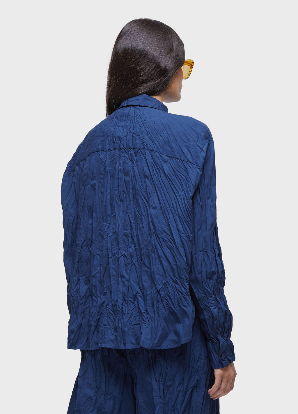 SHIRT LS TRICOLINE WRINKLED