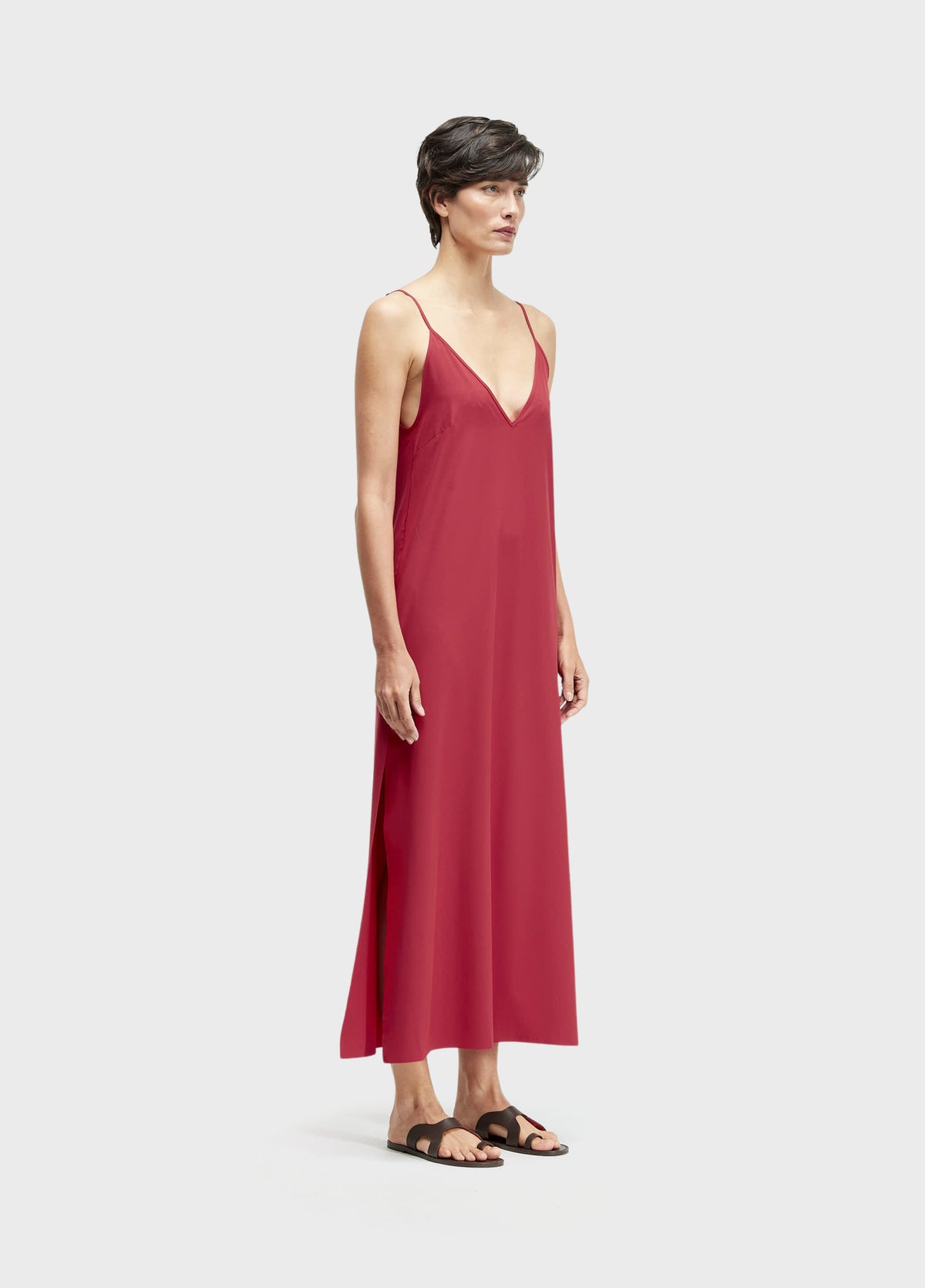 VESTIDO MIDI ALÇAS SUPERLIGHT