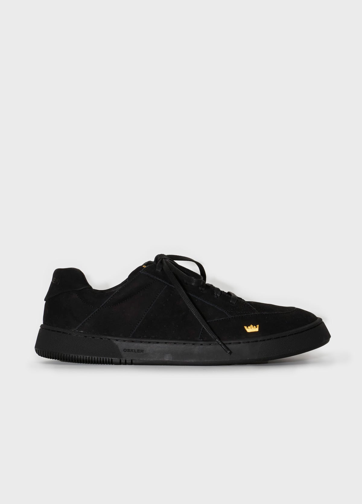 SOHO NUBUCK BLACK SOLE SNEAKERS M