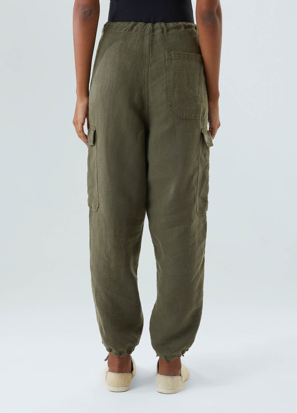 DOUBLE-FACED POCKET TROUSERS
