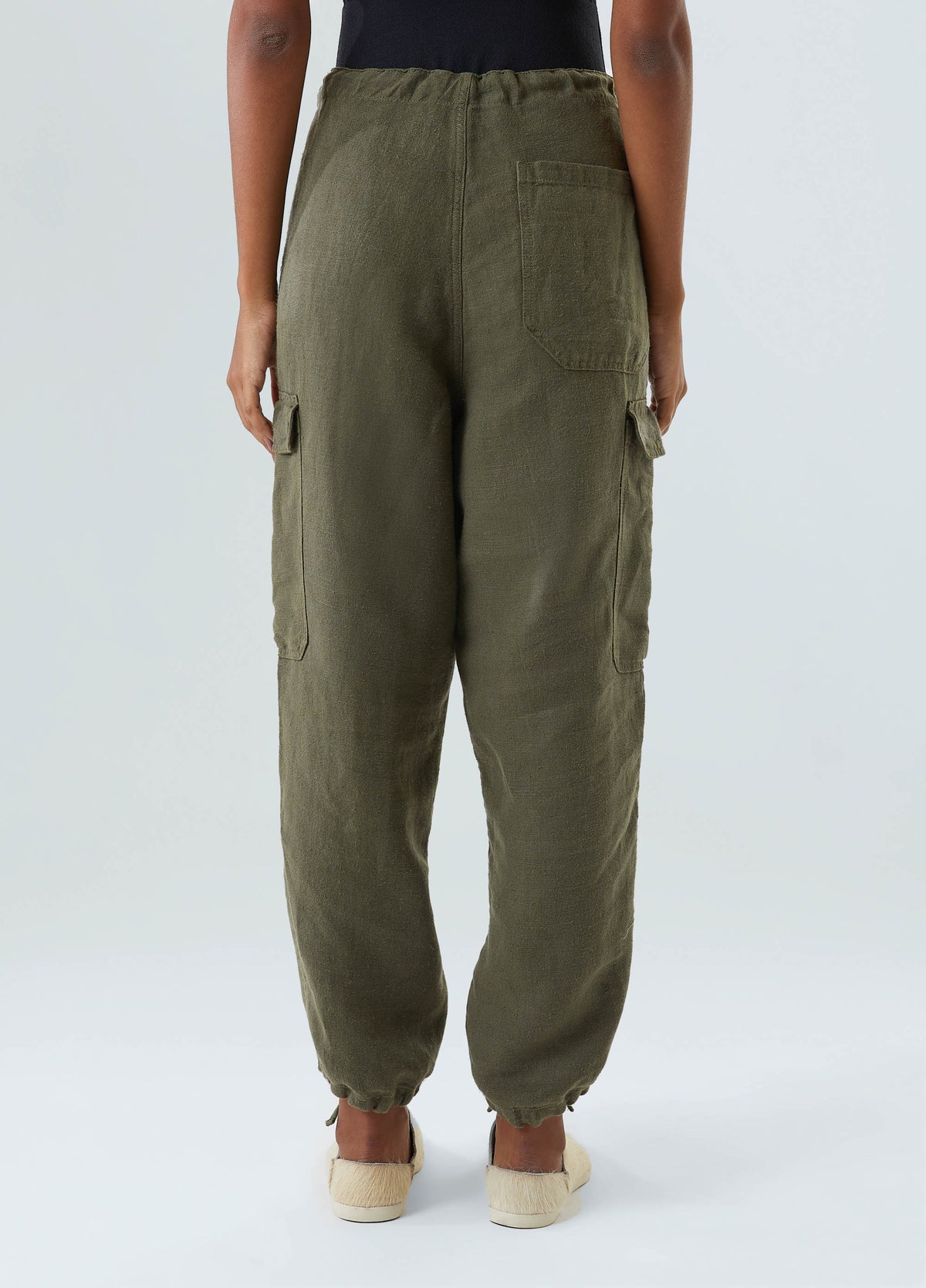 DOUBLE-FACED POCKET TROUSERS